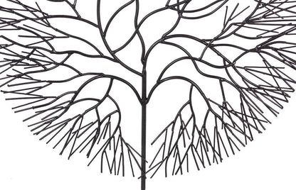 Phillips Collection - Wire Tree Wall Art, Medium, Circle, Metal, Black - TH100393 view 3