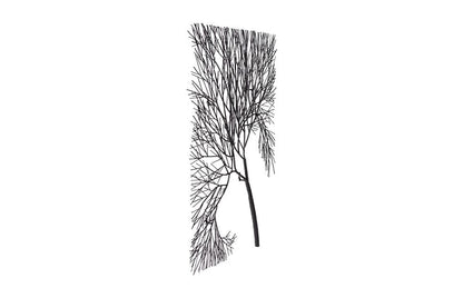 Phillips Collection - Wire Tree Wall Art, Rectangular, Metal, Black - TH100388 view 2