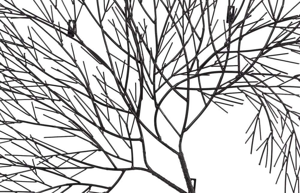 Phillips Collection - Wire Tree Wall Art, Rectangular, Metal, Black - TH100388 view 3