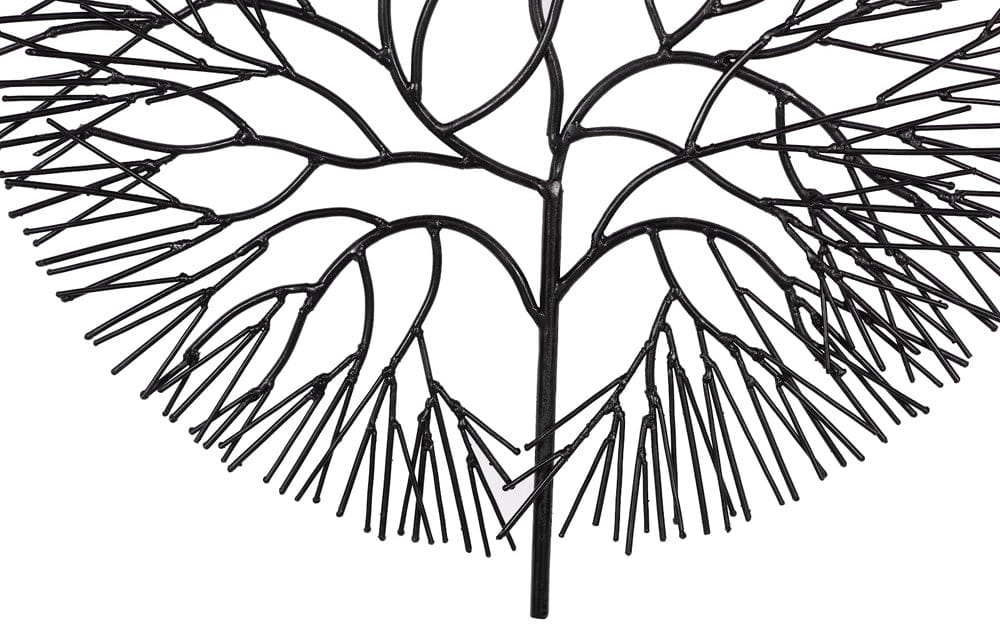 Phillips Collection - Wire Tree Wall Art, Small, Circle, Metal, Black - TH100392 view 2