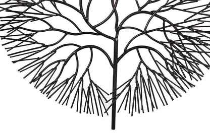 Phillips Collection - Wire Tree Wall Art, Small, Circle, Metal, Black - TH100392 view 2