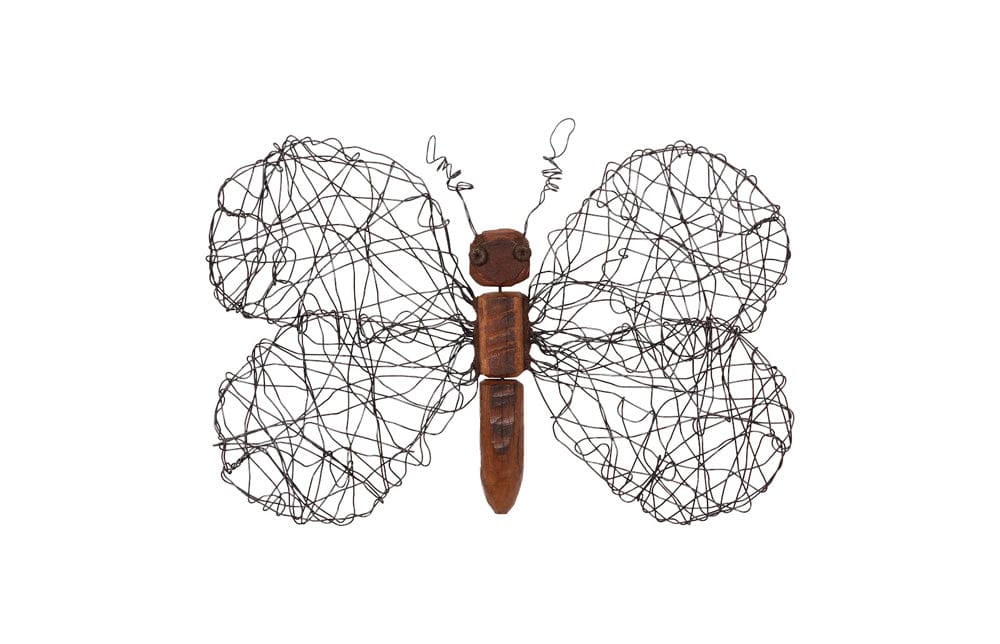 Phillips Collection - Wire Wing Butterfly Wall Art, MD - TH76840 view 1