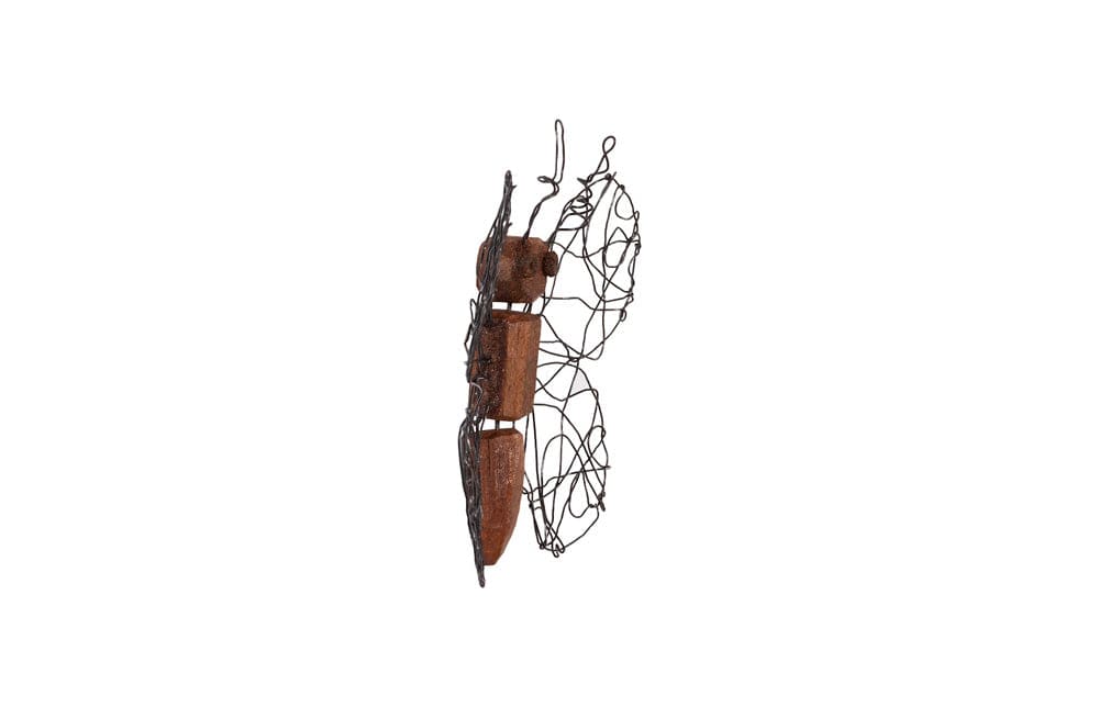 Phillips Collection - Wire Wing Butterfly Wall Art, SM - TH76839 view 2