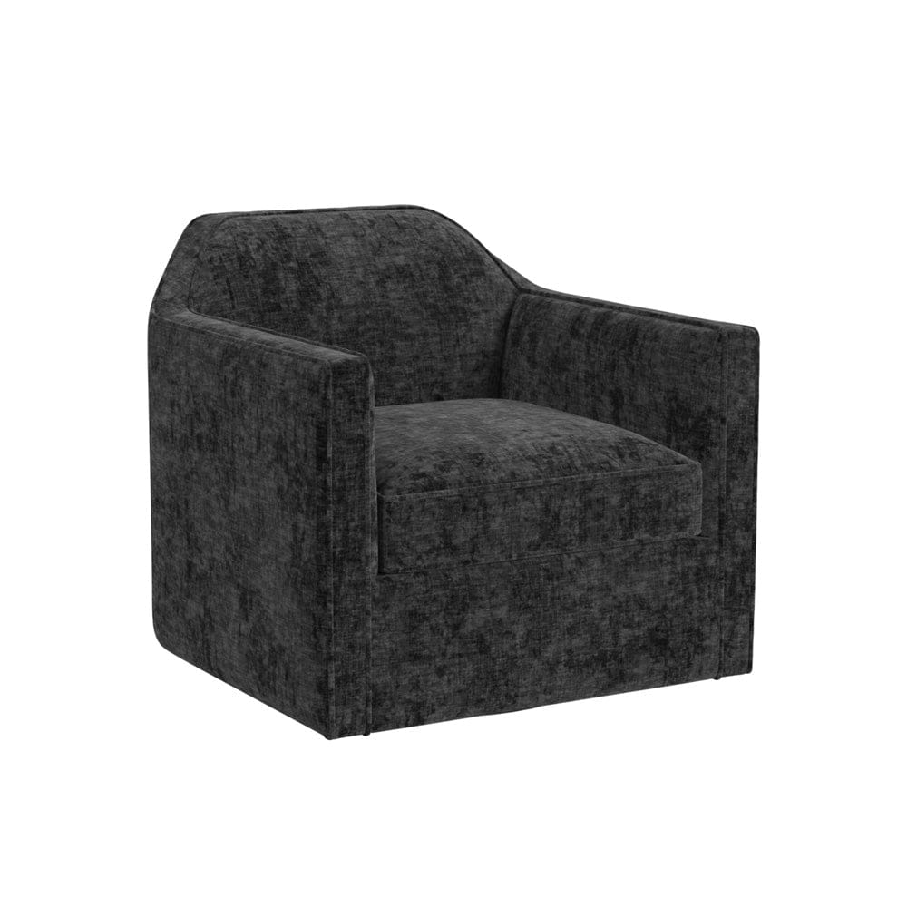 Picket House Furnishings -  Aaron Swivel Chair in Beamer Blue - U-15150-11181-101 view 1