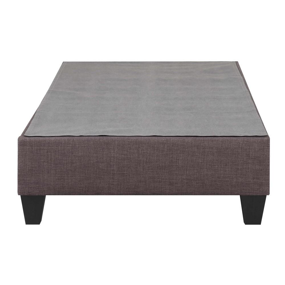 Picket House Furnishings - Abby Twin Platform Bed in Charcoal - UBB090TBBO veiw 2