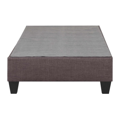 Picket House Furnishings - Abby Twin Platform Bed in Charcoal - UBB090TBBO veiw 2