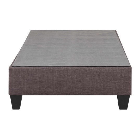 Picket House Furnishings - Abby Twin Platform Bed in Charcoal - UBB090TBBO veiw 2
