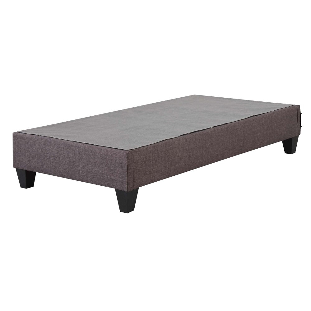 Picket House Furnishings - Abby Twin Platform Bed in Charcoal - UBB090TBBO veiw 3