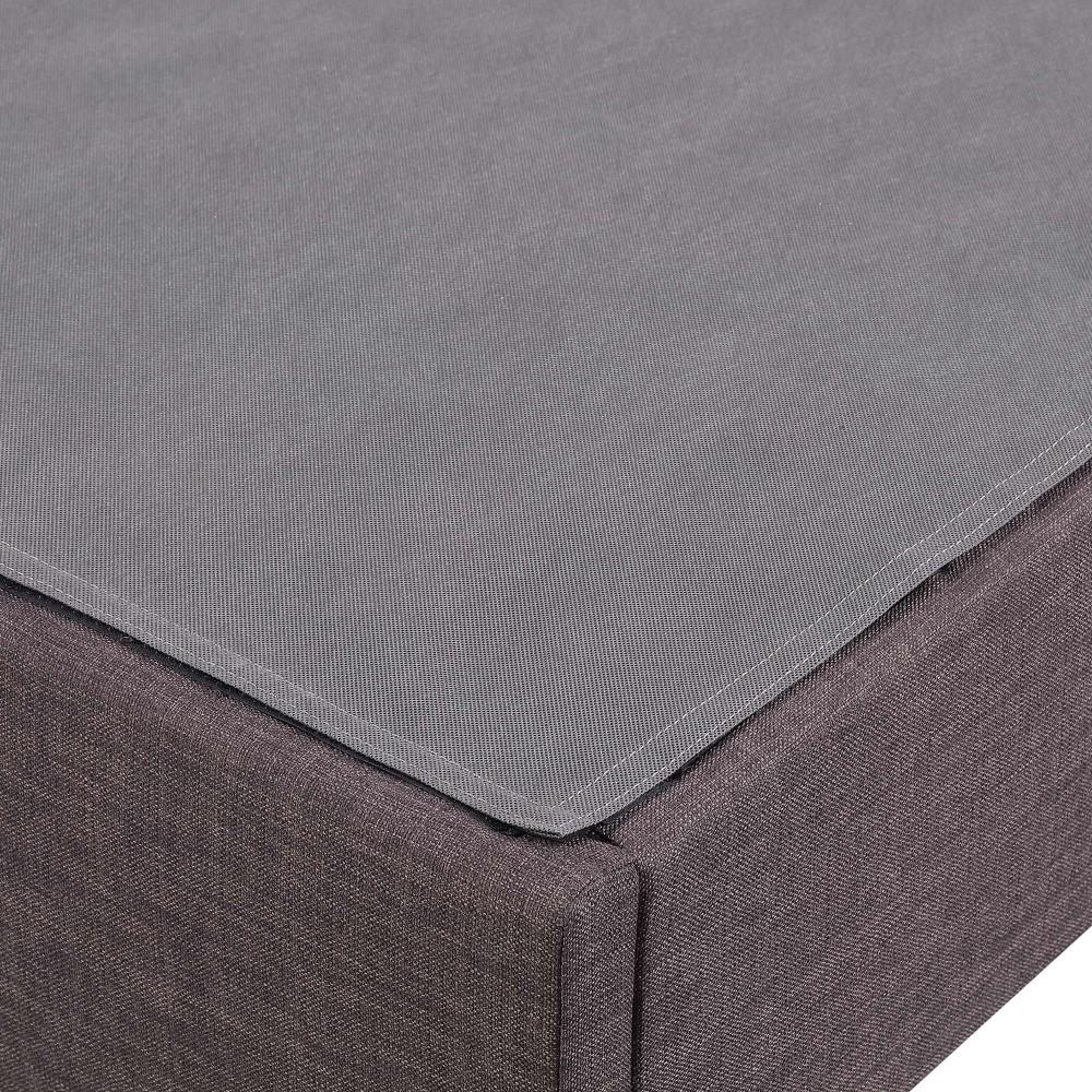 Picket House Furnishings - Abby Twin Platform Bed in Charcoal - UBB090TBBO veiw 4