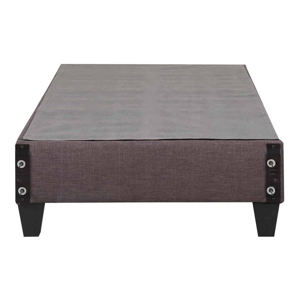 Picket House Furnishings - Abby Twin Platform Bed in Charcoal - UBB090TBBO veiw 7