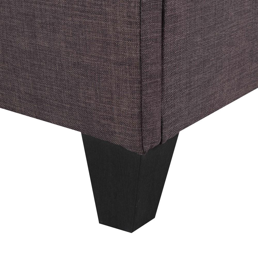 Picket House Furnishings - Abby Twin Platform Bed in Charcoal - UBB090TBBO veiw 8