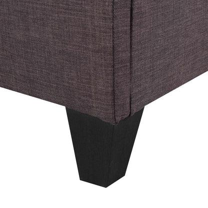 Picket House Furnishings - Abby Twin Platform Bed in Charcoal - UBB090TBBO veiw 8
