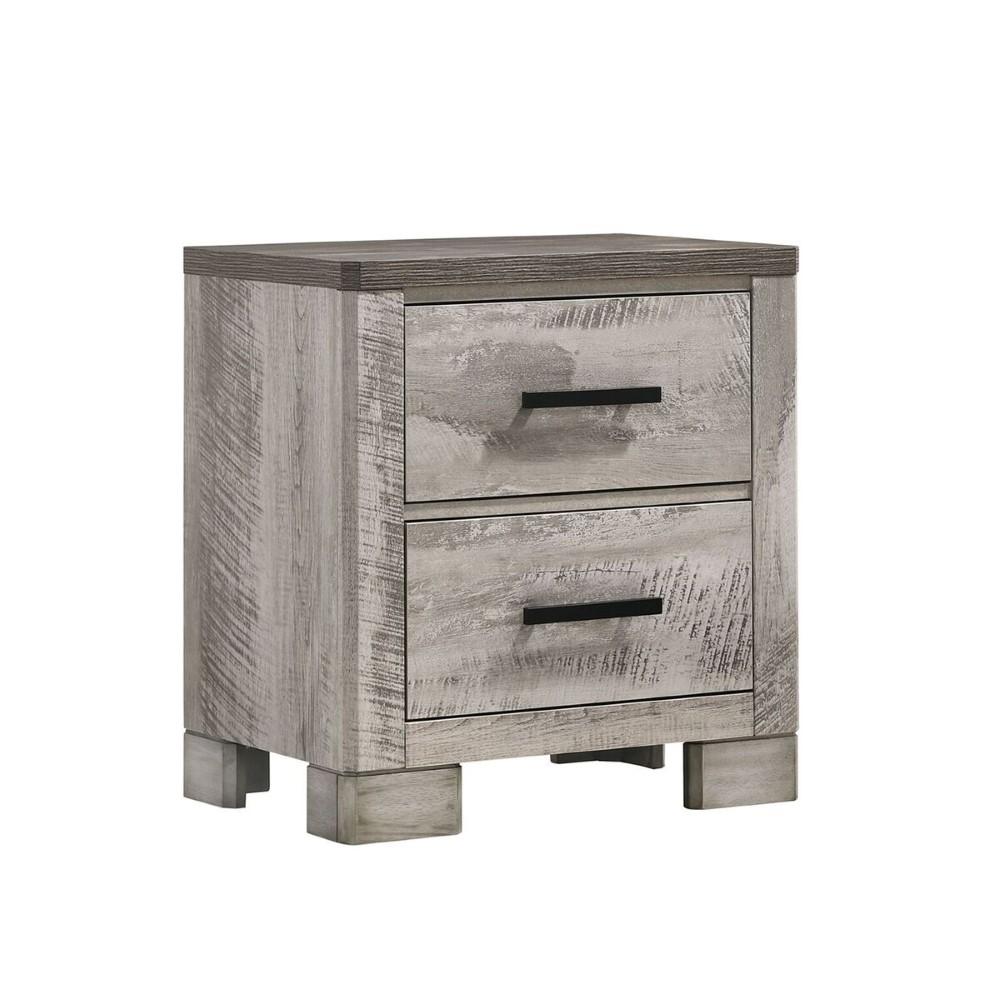 Picket House Furnishings - Adam 2-Drawer Nightstand in Gray - MC300NS veiw 1