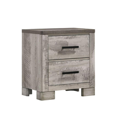 Picket House Furnishings - Adam 2-Drawer Nightstand in Gray - MC300NS veiw 1