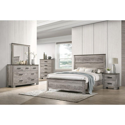Picket House Furnishings - Adam Full Panel 5PC Bedroom Set in Gray - MC300FB5PC veiw 1