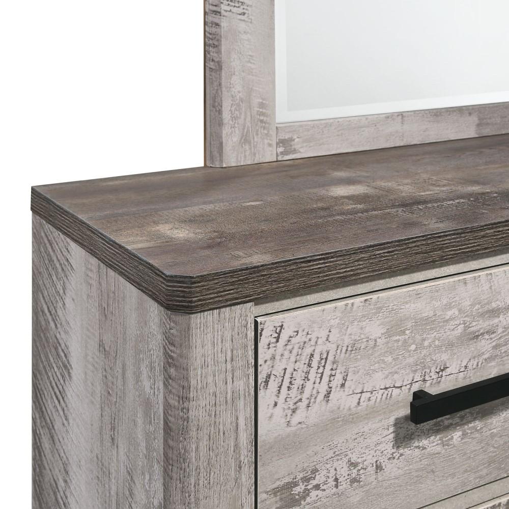 Picket House Furnishings - Adam Full Panel 5PC Bedroom Set in Gray - MC300FB5PC veiw 4