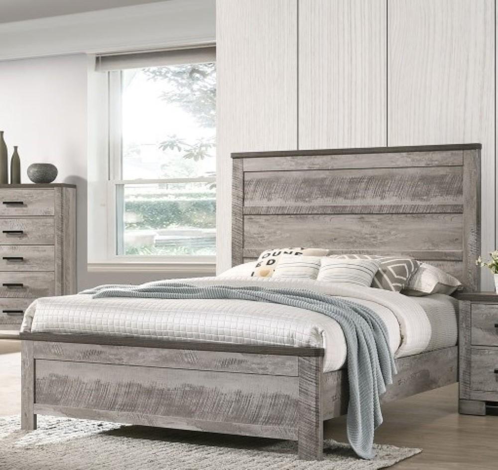 Picket House Furnishings - Adam Full Panel Bed in Gray - MC300FB veiw 1