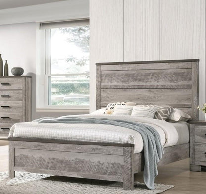 Picket House Furnishings - Adam Full Panel Bed in Gray - MC300FB veiw 1
