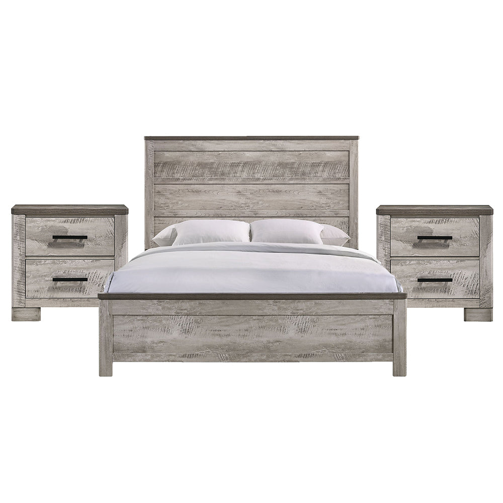 Picket House Furnishings - Adam King 3PC Bedroom Set - MC300KBNS2 view 1