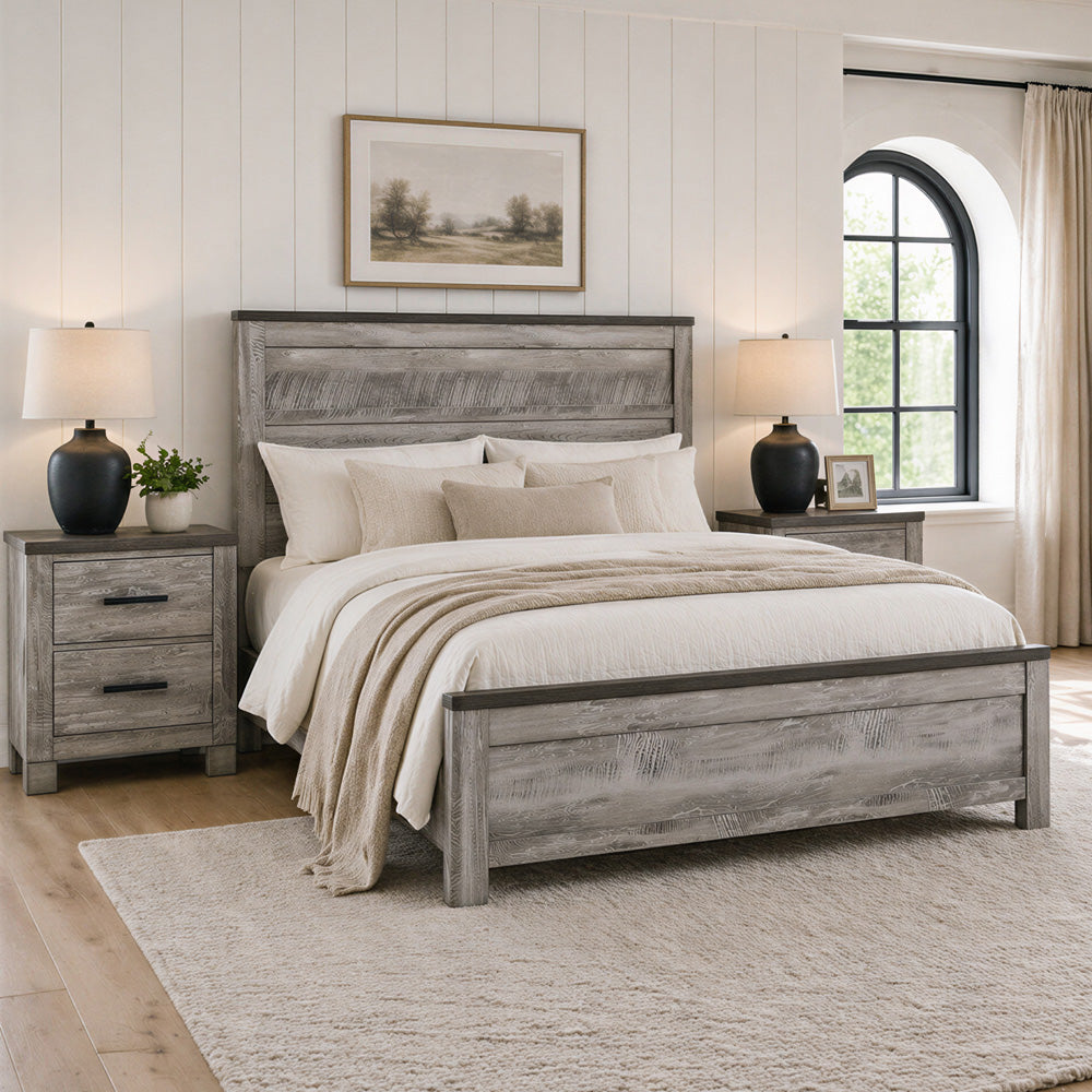 Picket House Furnishings - Adam King 3PC Bedroom Set - MC300KBNS2 view 3