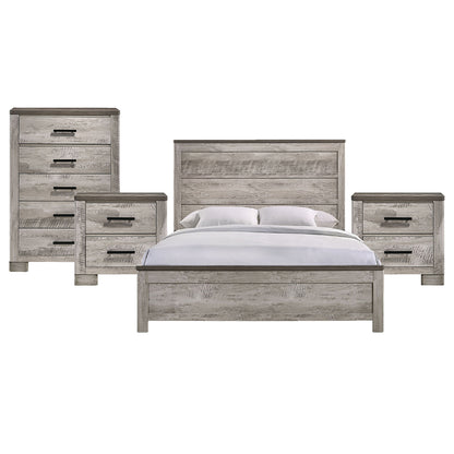 Picket House Furnishings - Adam King 4PC Bedroom Set - MC300KBNSCH view 1