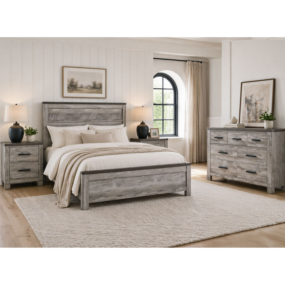 Picket House Furnishings - Adam King 4PC Bedroom Set - MC300KBNSDR view 3