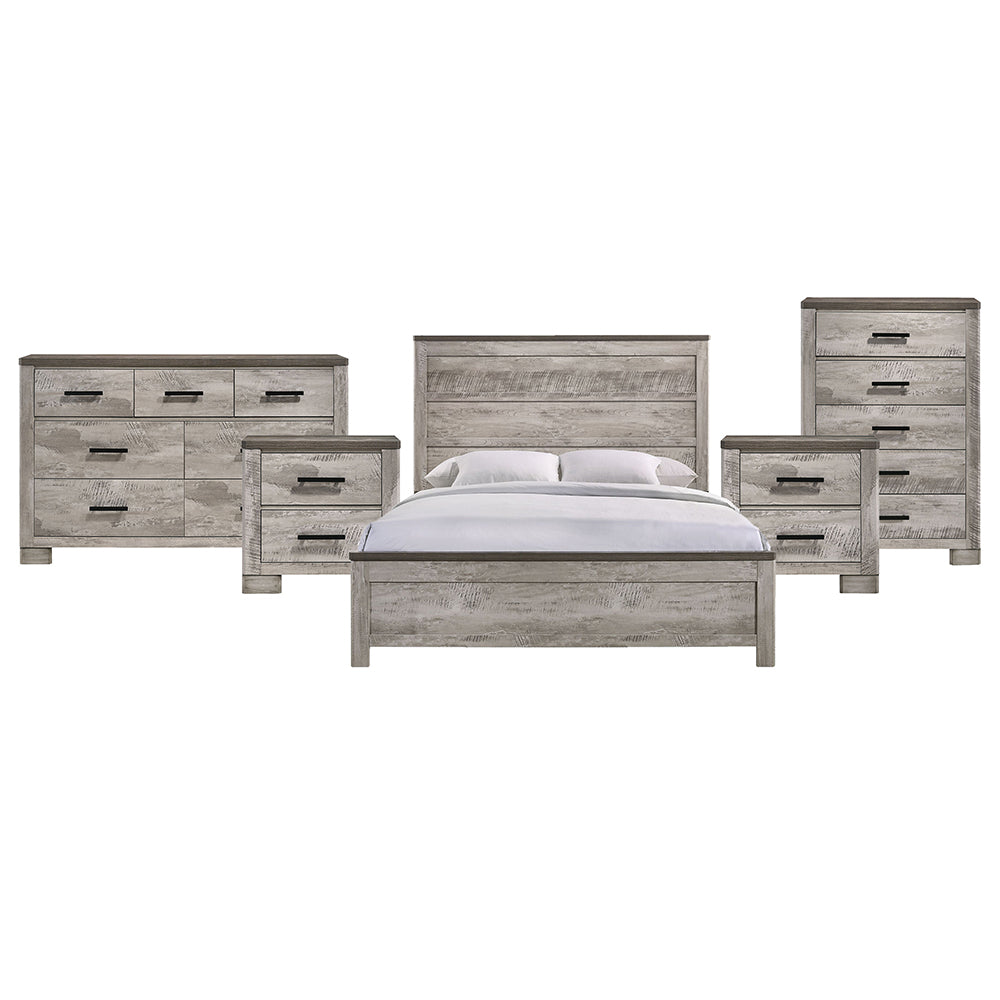 Picket House Furnishings - Adam King 5PC Bedroom Set - MC300KBNSDRC view 1