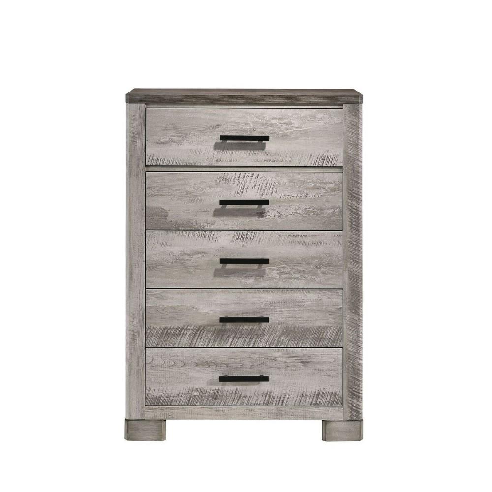 Picket House Furnishings - Adam King Panel 3PC Bedroom Set in Gray - MC300KB3PC veiw 4