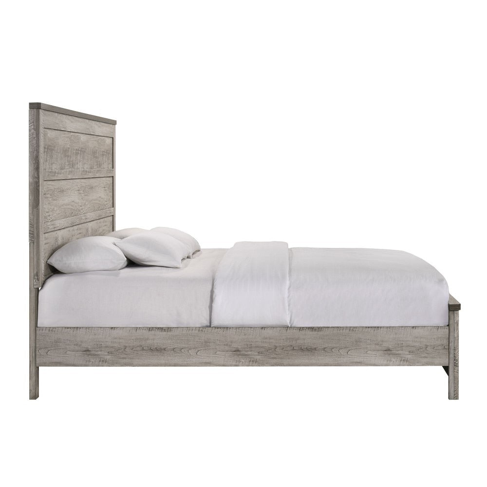 Picket House Furnishings - Adam King Panel Bed in Gray - MC300KB veiw 3