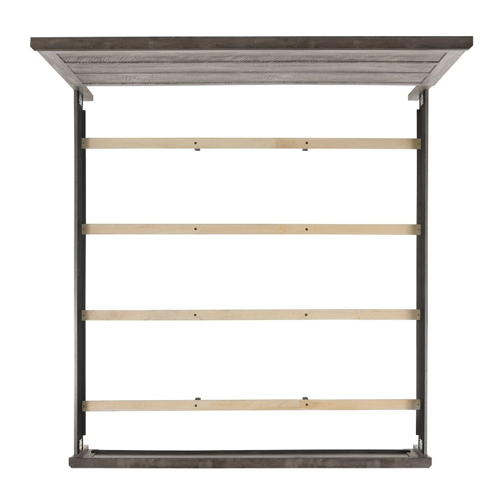 Picket House Furnishings - Adam King Panel Bed in Gray - MC300KB veiw 4