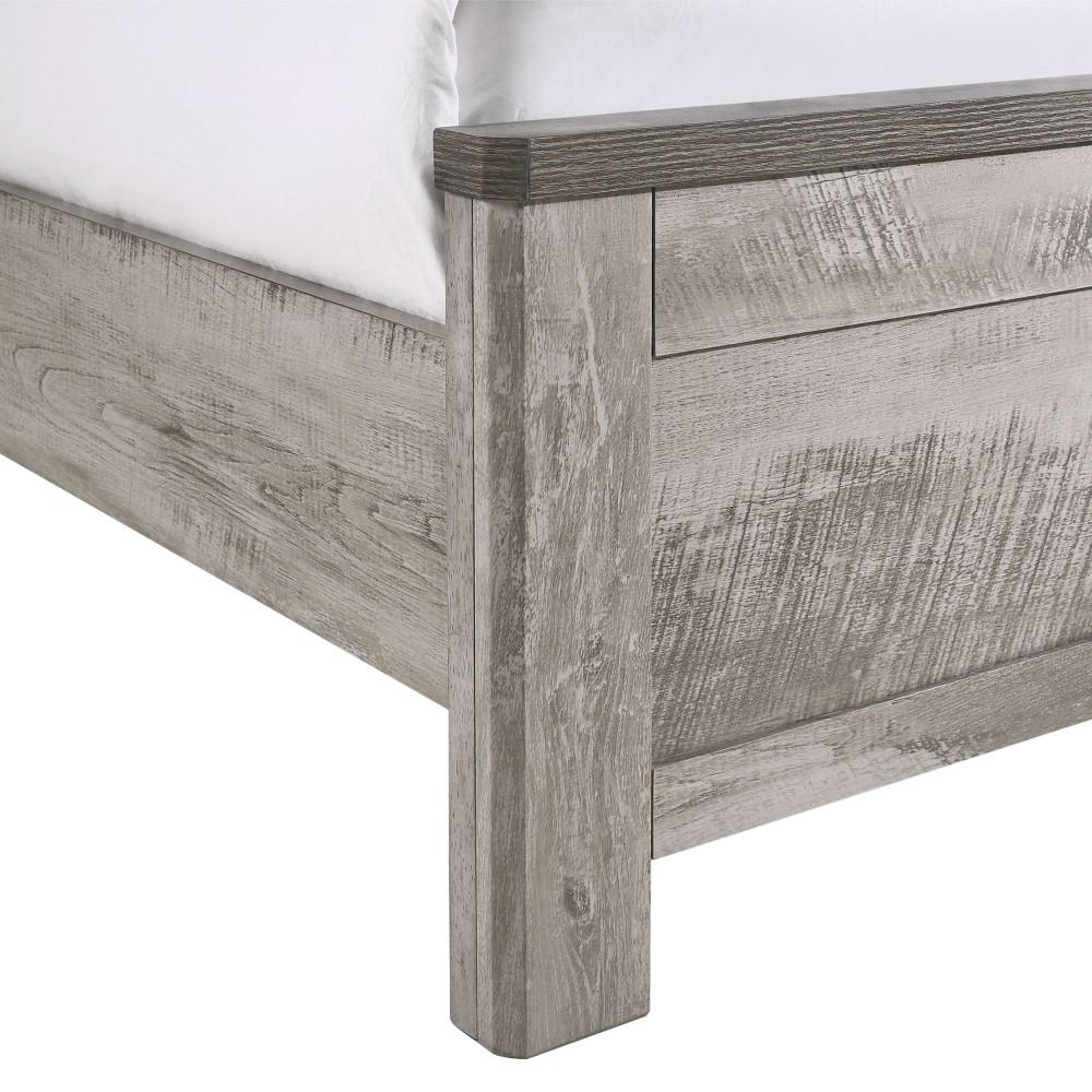 Picket House Furnishings - Adam King Panel Bed in Gray - MC300KB veiw 6