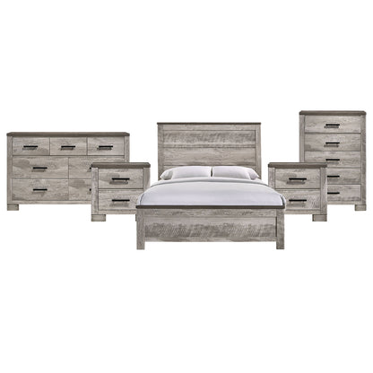 Picket House Furnishings - Adam Queen 5PC Bedroom Set - MC300QBNSDRC view 1