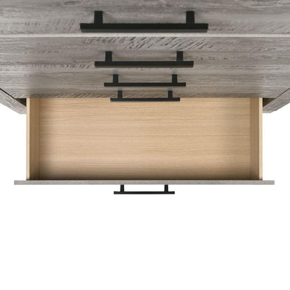 Picket House Furnishings - Adam Queen Panel 3PC Bedroom Set in Gray - MC300QB3PC veiw 5