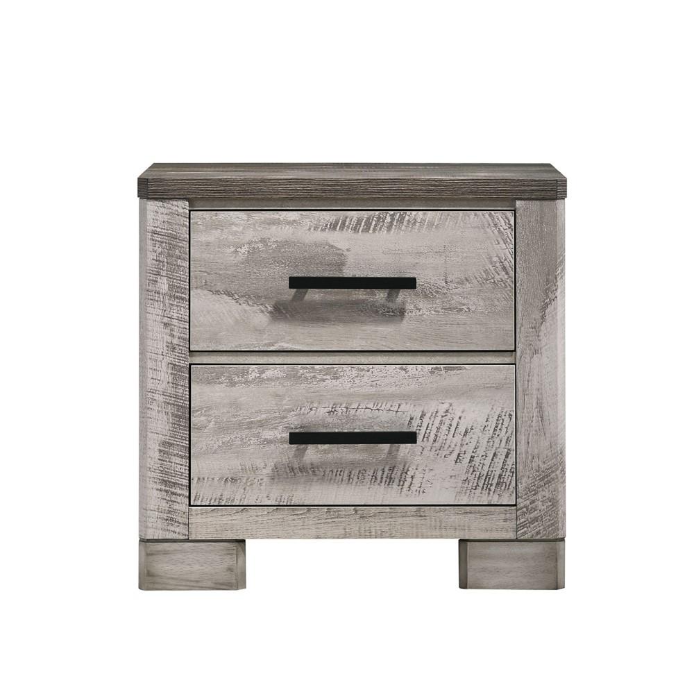 Picket House Furnishings - Adam Queen Panel 3PC Bedroom Set in Gray - MC300QB3PC veiw 6
