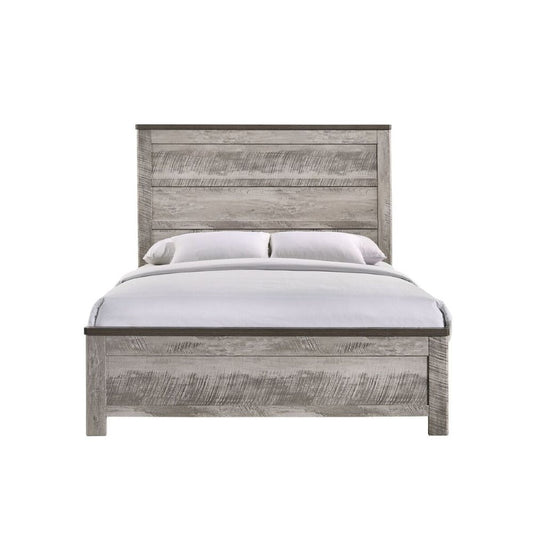 Picket House Furnishings - Adam Queen Panel 4PC Bedroom Set in Gray - MC300QB4PC veiw 2