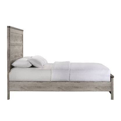 Picket House Furnishings - Adam Queen Panel 4PC Bedroom Set in Gray - MC300QB4PC veiw 3