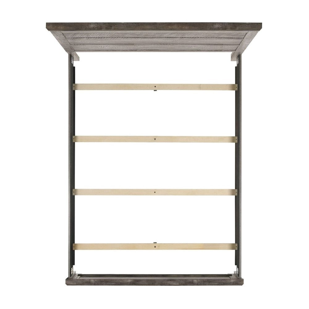 Picket House Furnishings - Adam Queen Panel Bed in Gray - MC300QB veiw 4