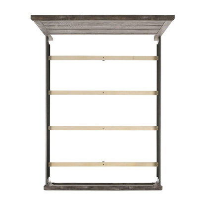 Picket House Furnishings - Adam Queen Panel Bed in Gray - MC300QB veiw 4