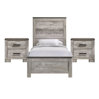 Picket House Furnishings - Adam Twin 3PC Bedroom Set - MC300TBNS2 view 1