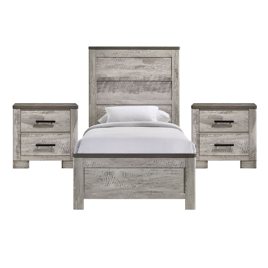 Picket House Furnishings - Adam Twin 3PC Bedroom Set - MC300TBNS2 view 1