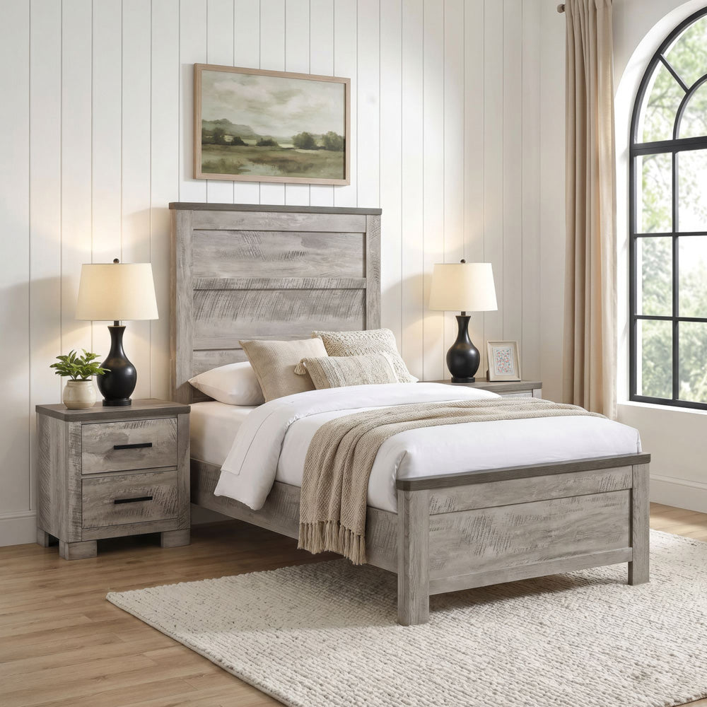 Picket House Furnishings - Adam Twin 3PC Bedroom Set - MC300TBNS2 view 3