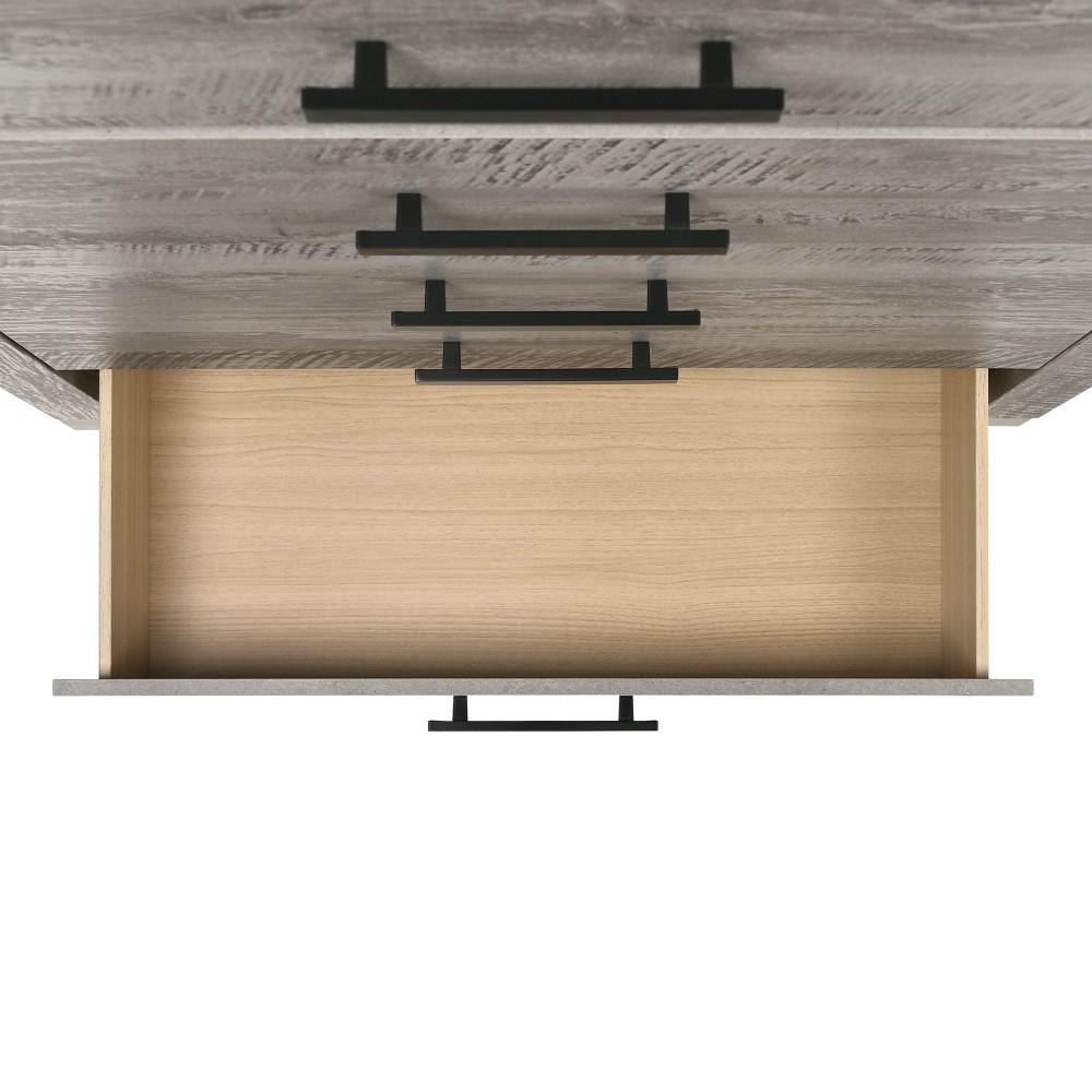Picket House Furnishings - Adam Twin Panel 3PC Bedroom Set in Gray - MC300TB3PC veiw 4