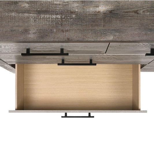 Picket House Furnishings - Adam Twin Panel 5PC Bedroom Set in Gray - MC300TB5PC veiw 2