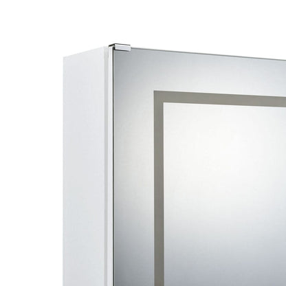 Picket House Furnishings - Alberta  Floor Mirror With Storage in White - A-17310-7-FM view 3
