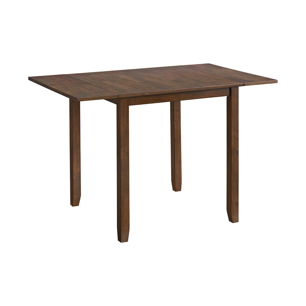 Picket House Furnishings - Alexa 3PC Dining Set with Drop Leaf Table in Espresso - DAX1003DS veiw 2