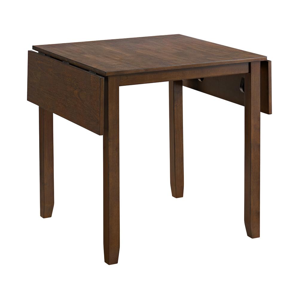 Picket House Furnishings - Alexa 3PC Dining Set with Drop Leaf Table in Espresso - DAX1003DS veiw 3