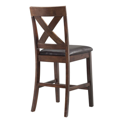 Picket House Furnishings - Alexa 7Pc Counter Height Dining Set in Cherry - DAX1007CS veiw 6