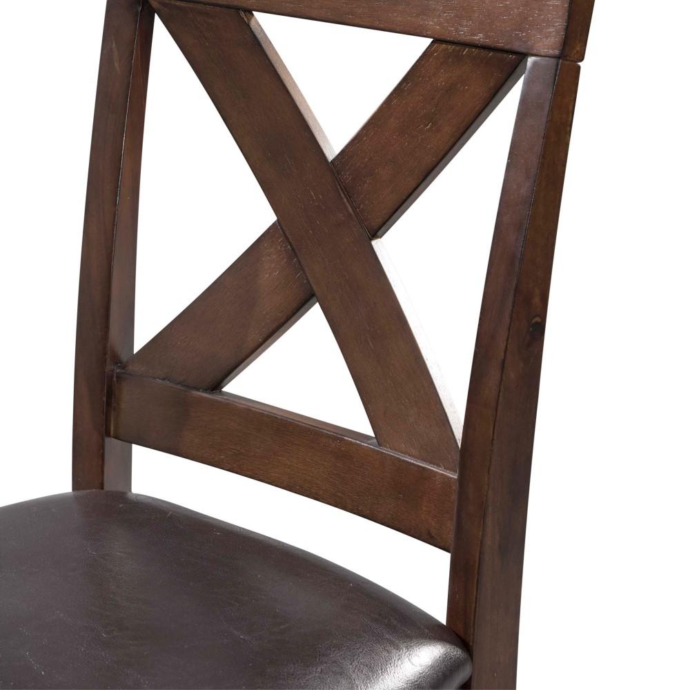 Picket House Furnishings - Alexa 7Pc Counter Height Dining Set in Cherry - DAX1007CS veiw 8