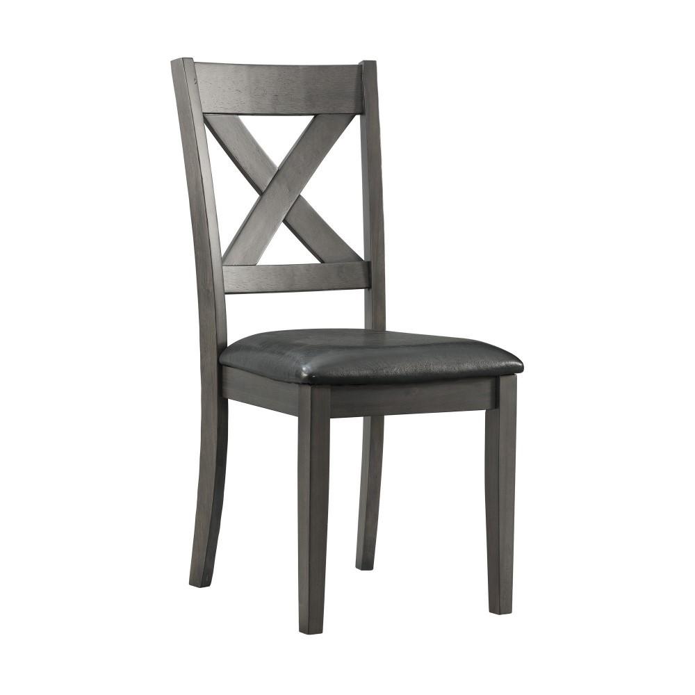 Picket House Furnishings - Alexa 7PC Standard Height Dining Set in Gray - DAX4007DS veiw 5