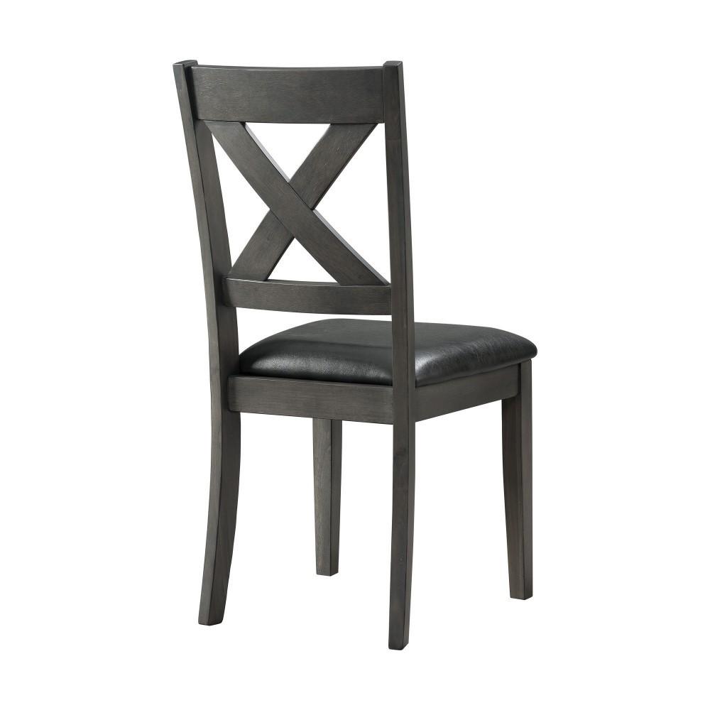 Picket House Furnishings - Alexa 7PC Standard Height Dining Set in Gray - DAX4007DS veiw 8